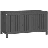  Vrtna kutija za pohranu siva 121x55x64 cm od masivne borovine | Eponuda.ba