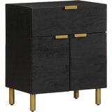 vidaXL Noćni ormarić crni 50 x 33 x 60 cm od konstruiranog drva | shoptok.hr