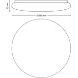 Philips LED prigušiva stropna svetiljka IZSO LED/24W/230V 2700-6500K + daljinski upravljač | Eponuda.com