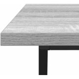  Kava Stol Siva 100 x 50 x 40 cm Projektirano drvo i metal | Eponuda.com