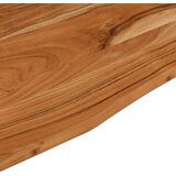  Ploča za radni stol 100x80x2 5 cm pravokutna od drva bagrema | shoptok.hr