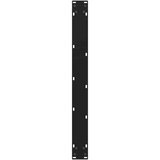 vidaXL noge jedilne mize v-oblika 2 kosa črna 70x(72-73,3) cm jeklo | Shoptok.si
