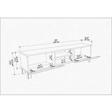 HANNAH HOME TV komoda Lukas 322RTC2152 | ePonuda.com
