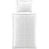 Dieter Knoll posteljnina aline 140/200 cm saten bela | Shoptok.si