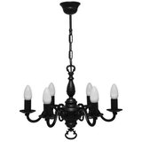 Brilagi Luster na lancu IMPERO 6xE14/60W/230V crne boje Cene
