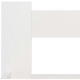  Okvir za krevet od masivne borovine bijeli 100 x 200 cm | shoptok.hr