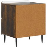  Noćni ormar s ladicama Dimljeni hrast 43 x 34,5 x 49,5 cm | shoptok.hr