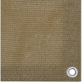 Balkonski zastor smeđe-sivi 75 x 400 cm HDPE | shoptok.hr