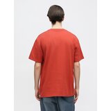 Carhartt WIP Majica 'American Script' rumena / vinsko rdeča / oranžno rdeča | Shoptok.si