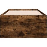 vidaXL Dnevni krevet s ladicama boja dimljenog hrasta 90x190 cm drveni | shoptok.hr