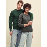 Fruit Of The Loom Green Men&#039;s Sweatshirt Lightweight Raglan Sweat cene