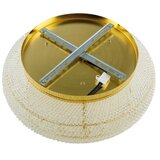 Ideal Lux kristalna plafonska svetiljka pasha 6xE14/40W/230V, prečnik 40 cm, zlatna | Eponuda.com