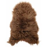  Navlaka za stolicu od islandske ovčje kože smeđa 70 x 110 cm | shoptok.hr