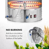 Klarstein Brauheld Pro, kotel za slajenje, 3300 W, 70 l, 30 - 100 ° C, obtočna črpalka, nerjaveče jeklo | Shoptok.si