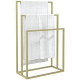  Samostojeći stalak za ručnike zlatni 48 x 24 x 79 cm željezni | shoptok.hr