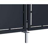  Vrtna vrata Čelik 300x200 cm Antracit | shoptok.hr