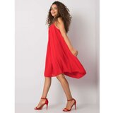Fashion Hunters Airy red dress OH BELLA Cene