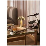 Hübsch LED zatemnitvena namizna svetilka v zlati barvi (višina 20 cm) Mush – | Shoptok.si