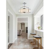 Open Design OR80872 - Luster na šipci STANZA 4xE27/15W/230V, prečnik 55 cm, sjajni hrom/bela | Eponuda.com
