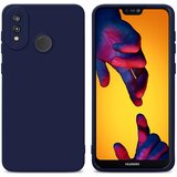  case, združljiv s huawei v tekoči temno modri barvi - zaščitni pokrov iz fleksibilnega silikona tpu, (20604089) | Shoptok.si