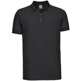 RUSSELL Men's T-shirt Stretch Polo R566M 95% smooth cotton ring-spun 5% Lycra 205g/210g Cene
