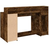  Radni stol s LED svjetlima boja hrasta 140x55x91 cm drveni | Eponuda.ba