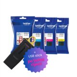 Brother Komplet tinta LC3619XL (BK/C/M/Y), original + USB stick po SUPER cijeni Cijene