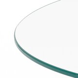 Actona Steklena okrogla klubska mizica ø 80 cm Samos – | Shoptok.si