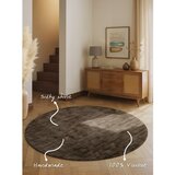 Vikosa Smeđi ručno rađen tepih viskozan 80x150 cm Noemi – | shoptok.hr