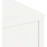TV ormarić ODDA bijeli 79x24x40 cm puno drvo bor | shoptok.hr