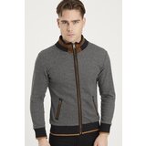 Dewberry 1021 MEN'S SWEATSHIRT-DOTTED BLACK | shoptok.hr