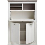 Hom`in pisalnik leseni material siva, bela | Shoptok.si