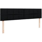  Otomanski krevet s madracem i LED crni 160x200cm tkanine | shoptok.hr