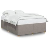 Maison Chic Posteljni okvir - Dvoposteljna postelja - Zakonska postelja brez vzmetnice taupe 160x200 cm blago-J4210, (21761935) | Shoptok.si