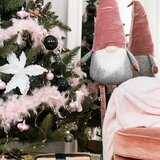 springos dekorativna girlanda s perjem, 300 cm, roza | shoptok.hr