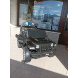 Lean Toys Licencirani Jeep Rubicon Wrangler 4x4 crni - auto na akumulator | shoptok.hr