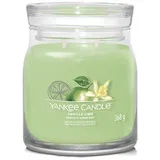 Vanilla Lime dišeča sveča Signature 368 g