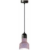  Visilica na sajli TERRAZZO 1xE27/60W/230V, prečnik 12 cm, crvena | Eponuda.com