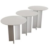 Hanah home set stolova za kafu leo (55 + 50 + 45) white | ePonuda.com