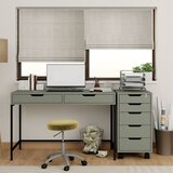 Hanah home working 1600-77 green study desk Cene