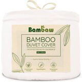 Bambaw Prevleka za odejo iz bambusa 155 x 220 cm - White | Shoptok.si