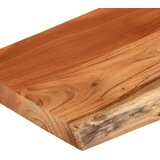  Stenska polica 120x30x3,8 cm pravokotna akacija naraven rob, (5000268565) | Shoptok.si
