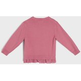 Sinsay Džemper s viskozom i ukrasnim ажur volanom soft touch | shoptok.hr