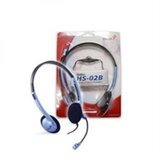 Genius HS-02B slušalke z mikrofonom | Shoptok.si