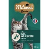 Normandise hrana za mačke u kesici mittone - komadići pačetine i piletine u sosu 22x 100gr Cene