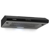 Klarstein Capannina, napa za ugrađivanje ispod ormara, 60 cm, 199 m³ / h, LED, klizni regulator, crna | shoptok.hr