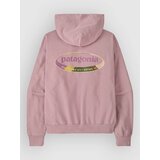 Patagonia 95 Oval Logo Daily Pulover s kapuco quiet violet / sunshine Slike