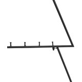  Metalno ukrasno božićno drvce crno 125 cm | shoptok.hr