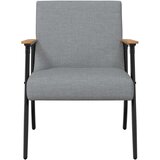  Fotelja Svijetlo siva tkanina | shoptok.hr