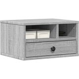  Stalak za pisač siva boja hrasta 40x32x22,5cm konstruirano drvo | Eponuda.ba